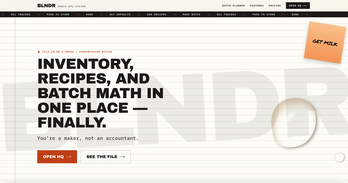I Built a Candle Maker's Operations Platform in 30 Days with AI