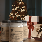 Cottage Holiday Highly Scented Soy Wax Candle & Melts
