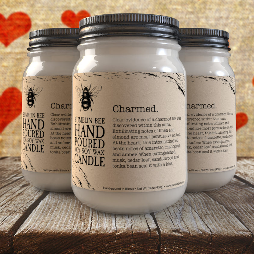 Charmed Highly Scented Soy Wax Candle & Melts