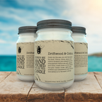 Driftwood & Cotton Highly Scented Soy Wax Candle & Melts