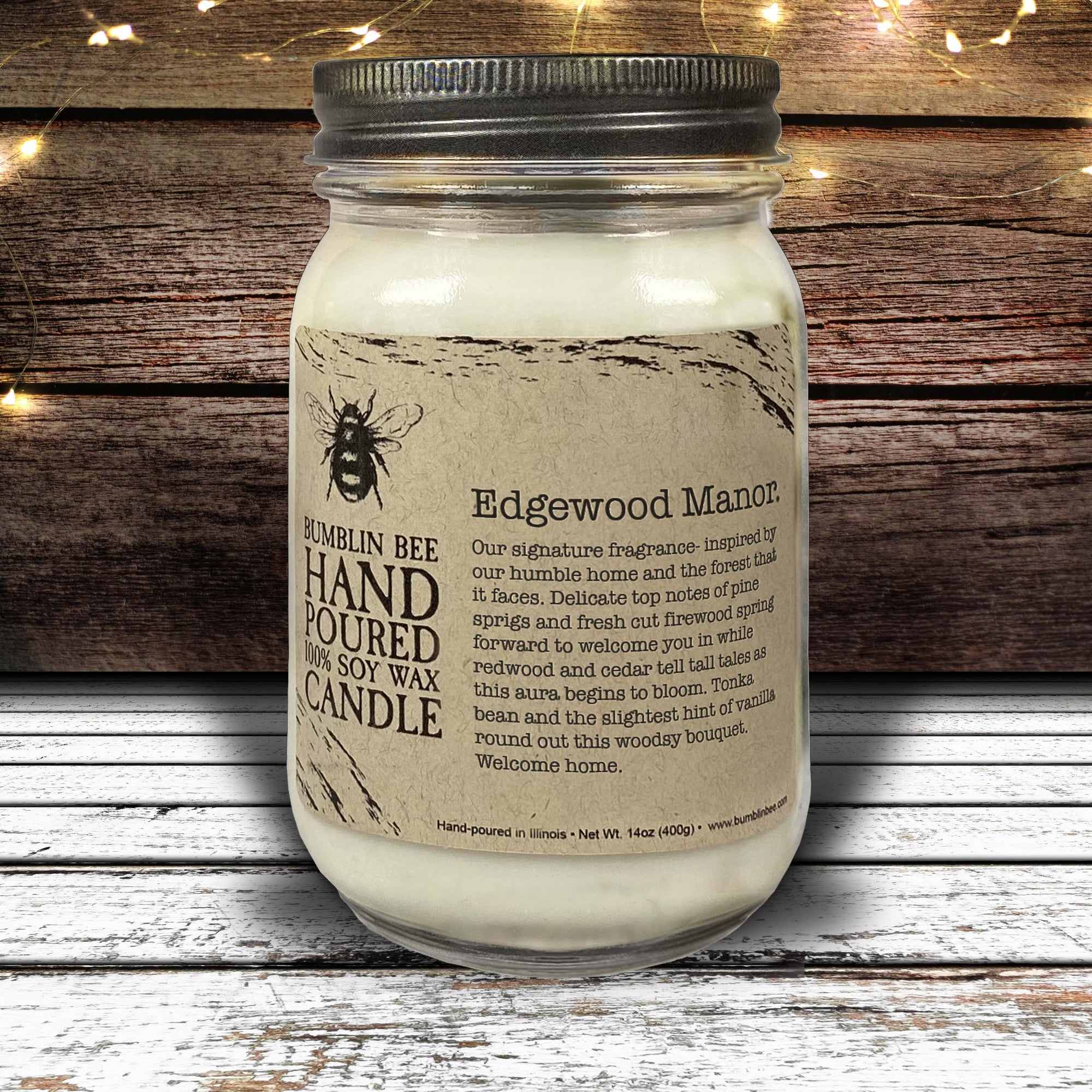 Edgewood Manor Highly Scented Soy Wax Candle & Melts