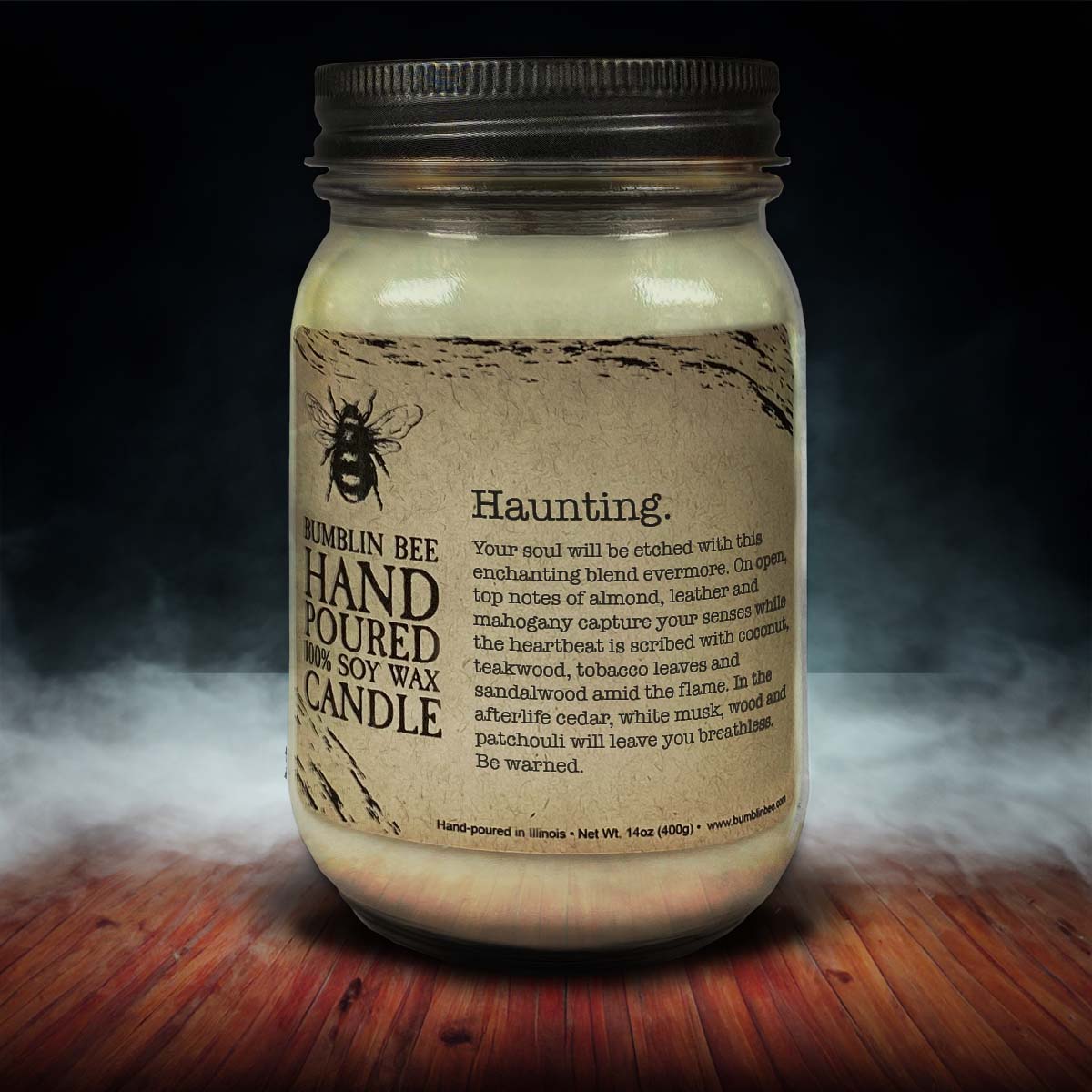 Haunting Highly Scented Soy Wax Candle & Melts