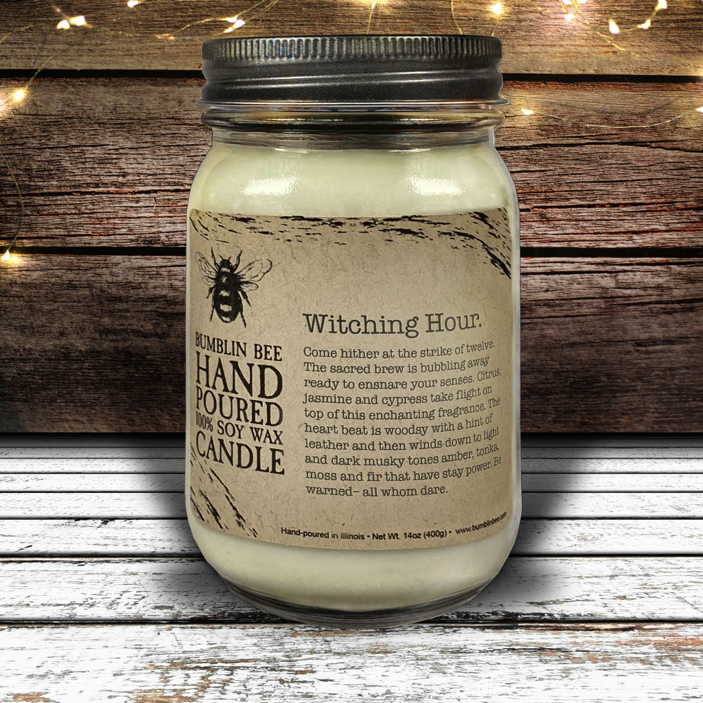 Witching Hour Highly Scented Soy Wax Candle & Melts