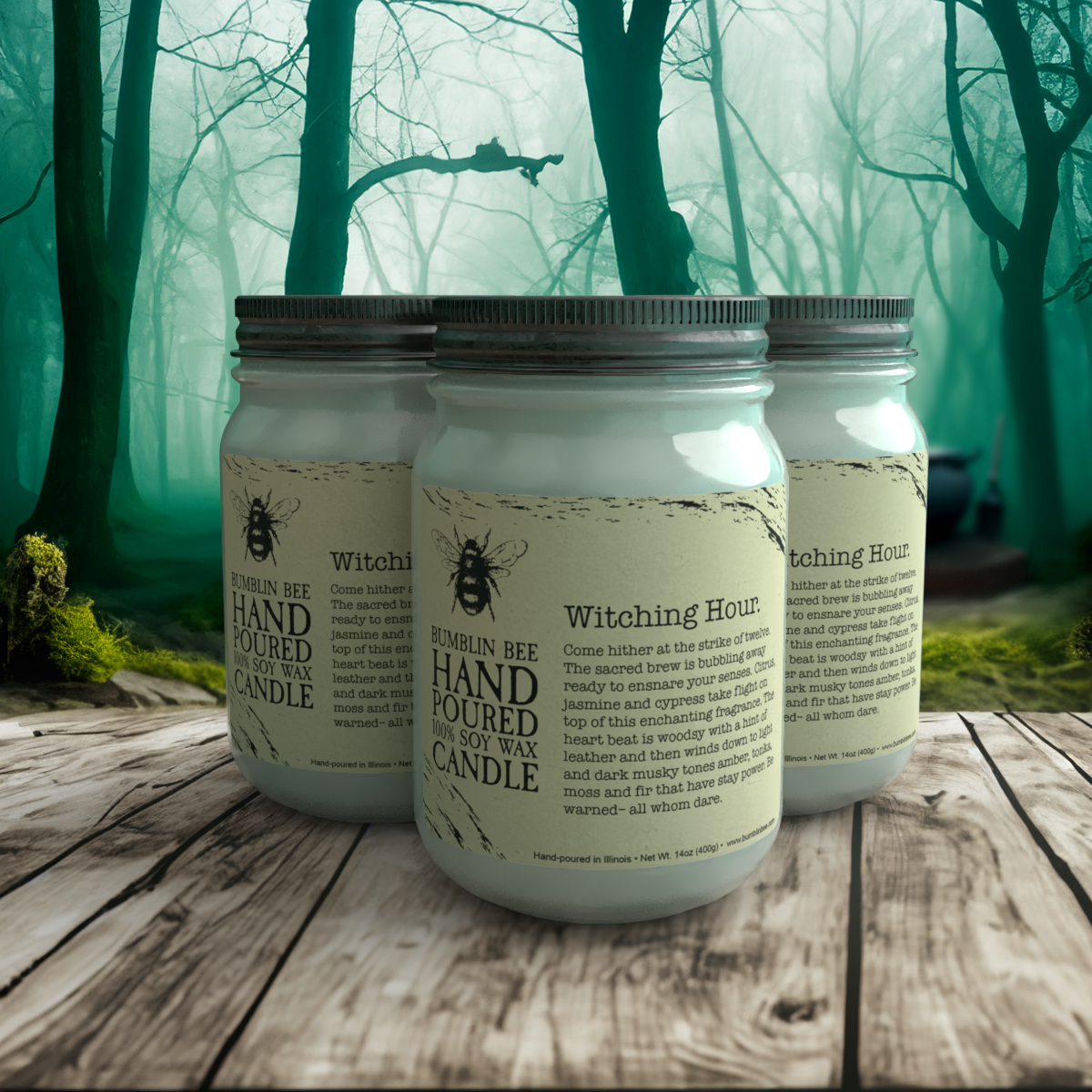 Witching Hour Highly Scented Soy Wax Candle & Melts