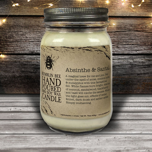 4 ounce Soy Wax Mason Jar Candle