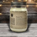 Black Tie Highly Scented Soy Wax Candle & Melts