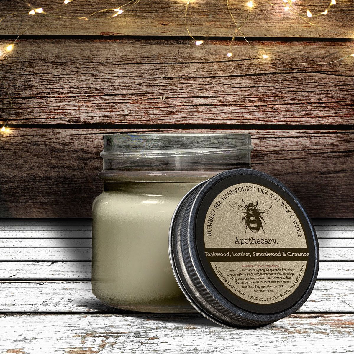 7 ounce Soy Wax Mason Jar Candle