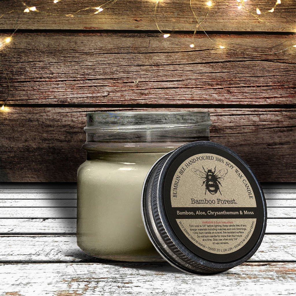 Bamboo Forest Highly Scented Soy Wax Candle & Melts