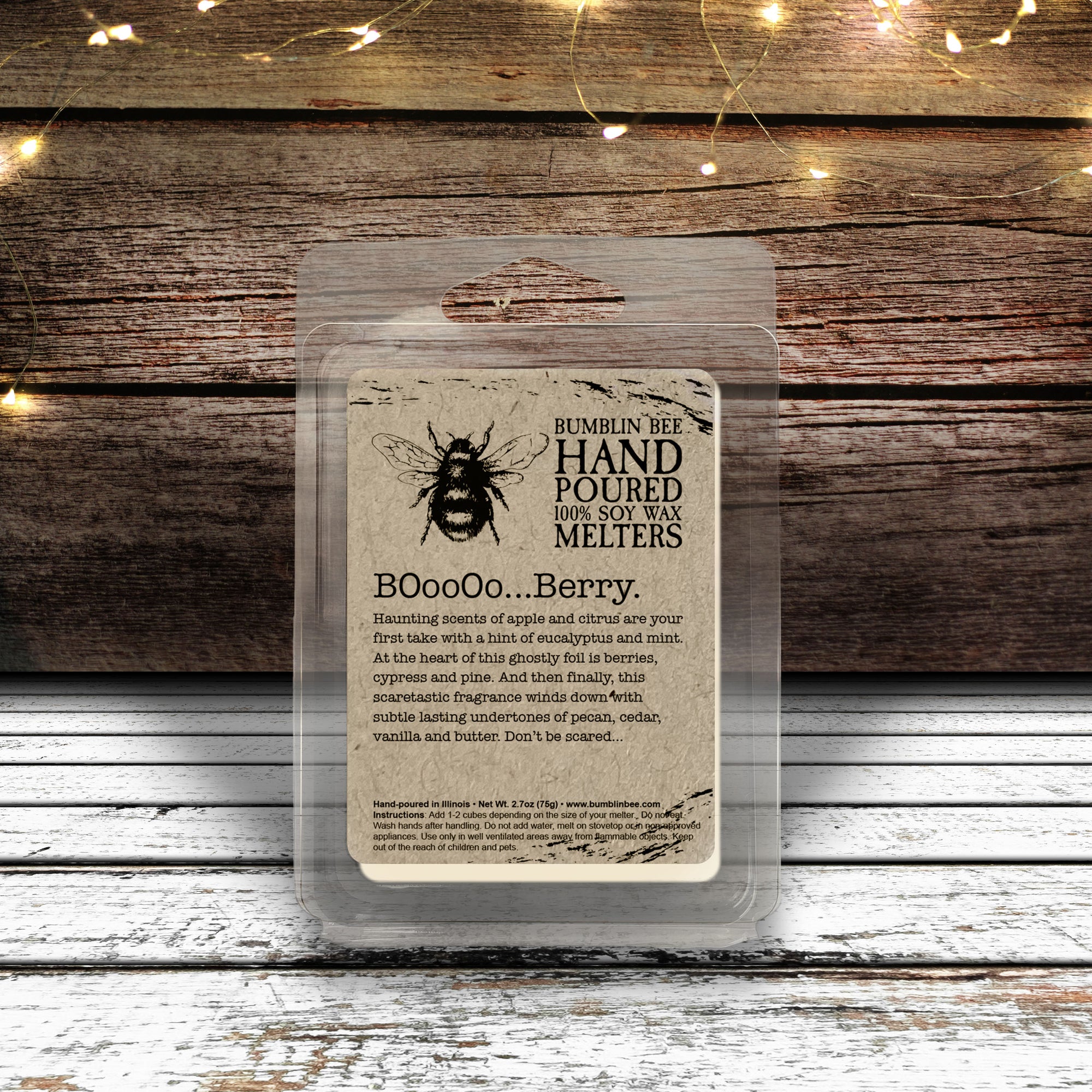 BOoOoo...Berry Highly Scented Soy Wax Candle & Melts