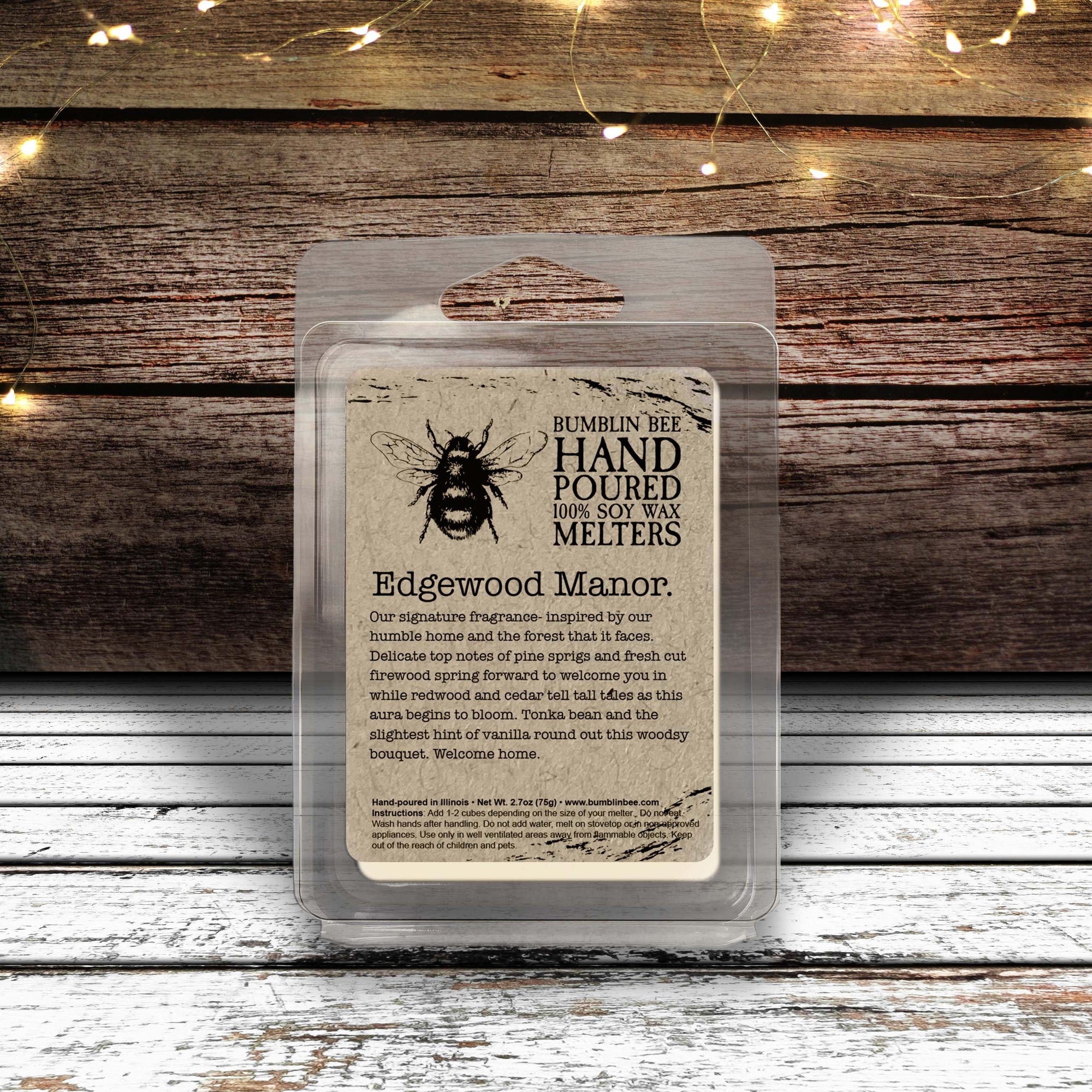 Edgewood Manor Highly Scented Soy Wax Candle & Melts